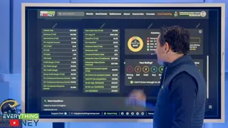 Frame from Everything Money's video at 8:16.
