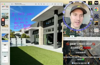 Frame from Jeremy Lefebvre's video at 3:22.