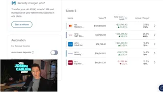 Frame from Joseph Carlson's video at 17:54.