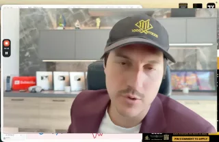 Frame from Jeremy Lefebvre's video at 38:45.