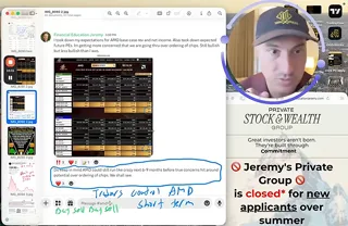 Frame from Jeremy Lefebvre's video at 10:32.