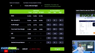 Frame from Everything Money's video at 15:24.