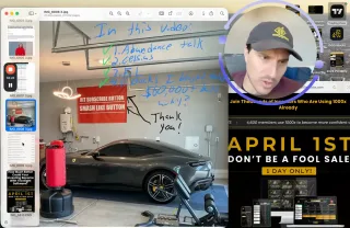 Frame from Jeremy Lefebvre's video at 30:22.