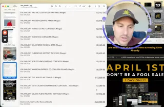 Frame from Jeremy Lefebvre's video at 31:11.