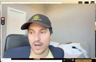 Frame from Jeremy Lefebvre's video at 25:34.