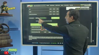Frame from Everything Money's video at 9:15.