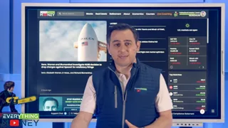 Frame from Everything Money's video at 0:55.