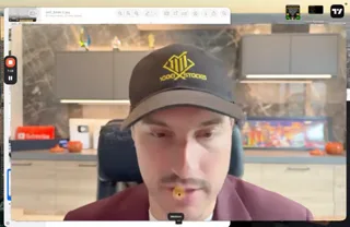 Frame from Jeremy Lefebvre's video at 7:17.