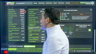 Frame from Everything Money's video at 6:56.