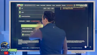 Frame from Everything Money's video at 18:31.