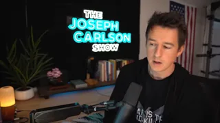 Frame from Joseph Carlson's video at 23:06.