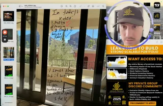 Frame from Jeremy Lefebvre's video at 27:13.