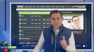 Frame from Everything Money's video at 31:46.