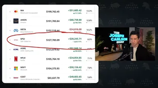 Frame from Joseph Carlson's video at 12:14.