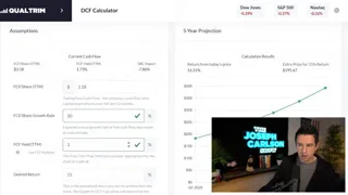 Frame from Joseph Carlson's video at 18:12.