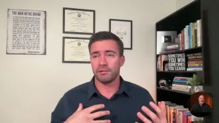 Frame from Business with Brian's video at 9:38.
