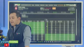 Frame from Everything Money's video at 58:15.