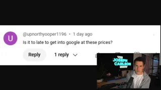 Frame from Joseph Carlson's video at 42:36.